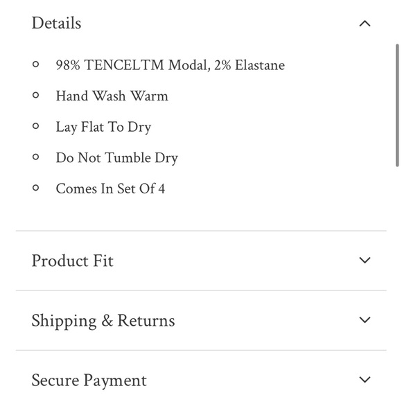 NWOB LOVESHACKFANCY 5 pack thongs Large - Picture 3 of 3